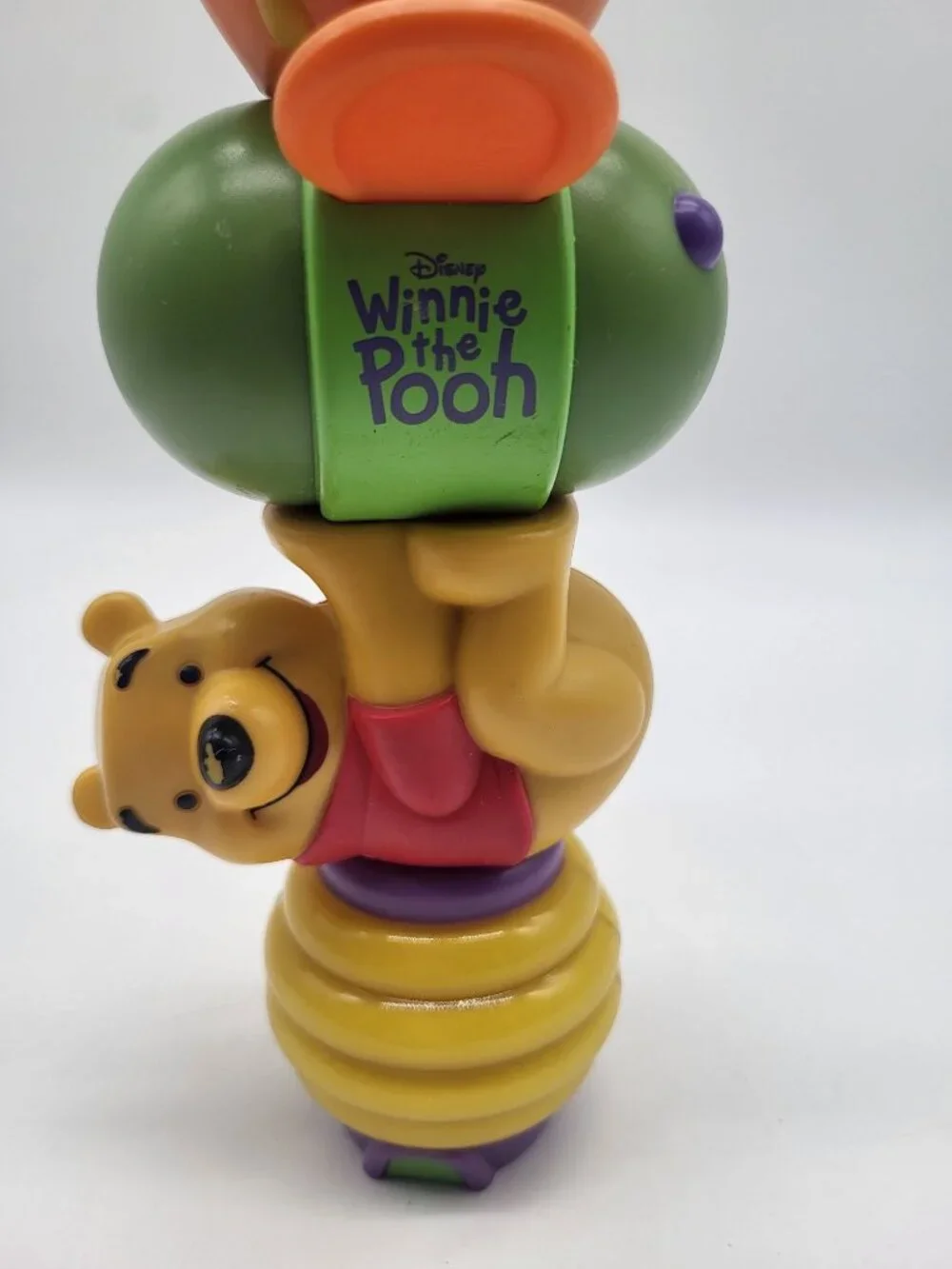Learning Curve 2007 Disney Winnie the Pooh Magnetic Stacking Toys Set 4